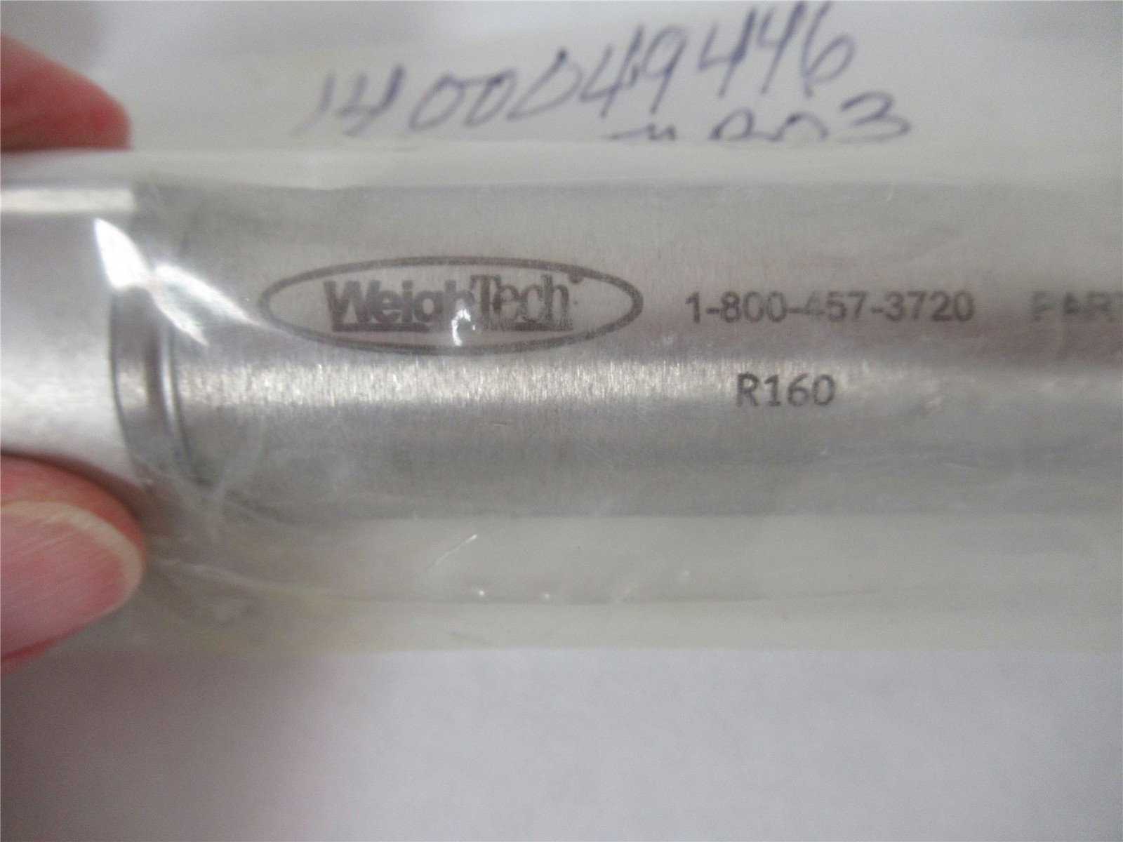 255467 New-No Box; WeighTech AC0003 Pneumatic Air Cylinder 9/16″Bore x 2.5″Str