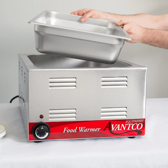 Avantco Electric Countertop Food Warmer Buffet Kitchen Restaurant Commercial Hot
