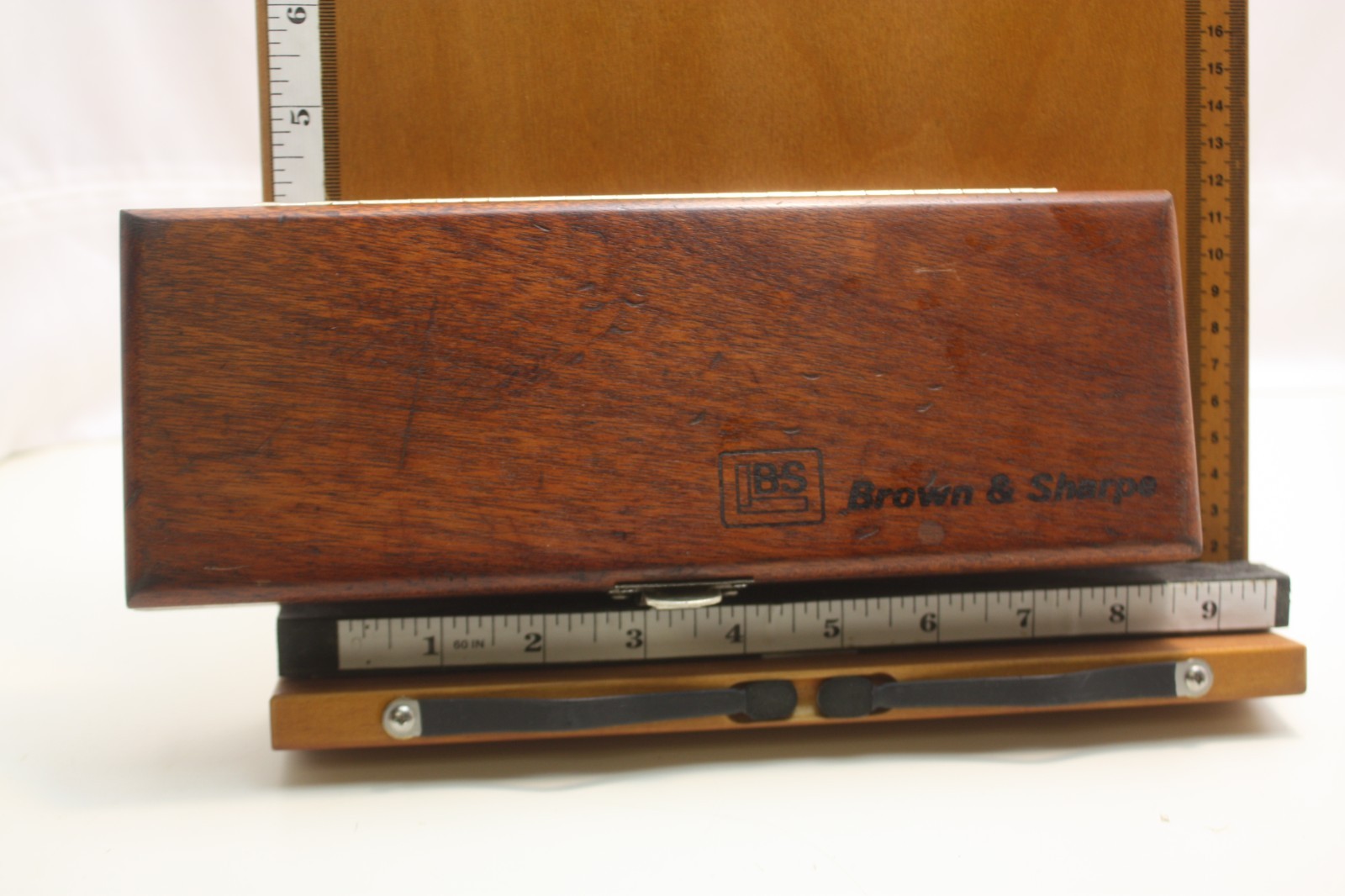 Browne & Sharpe 599-579-2 6″ .001″ Dial Caliper In Box Complete Swiss Made
