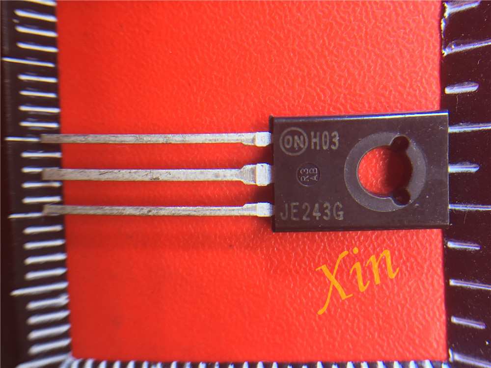 10pcs NPN bipolar power transistor MJE243G JE243G 4A 100V TO225