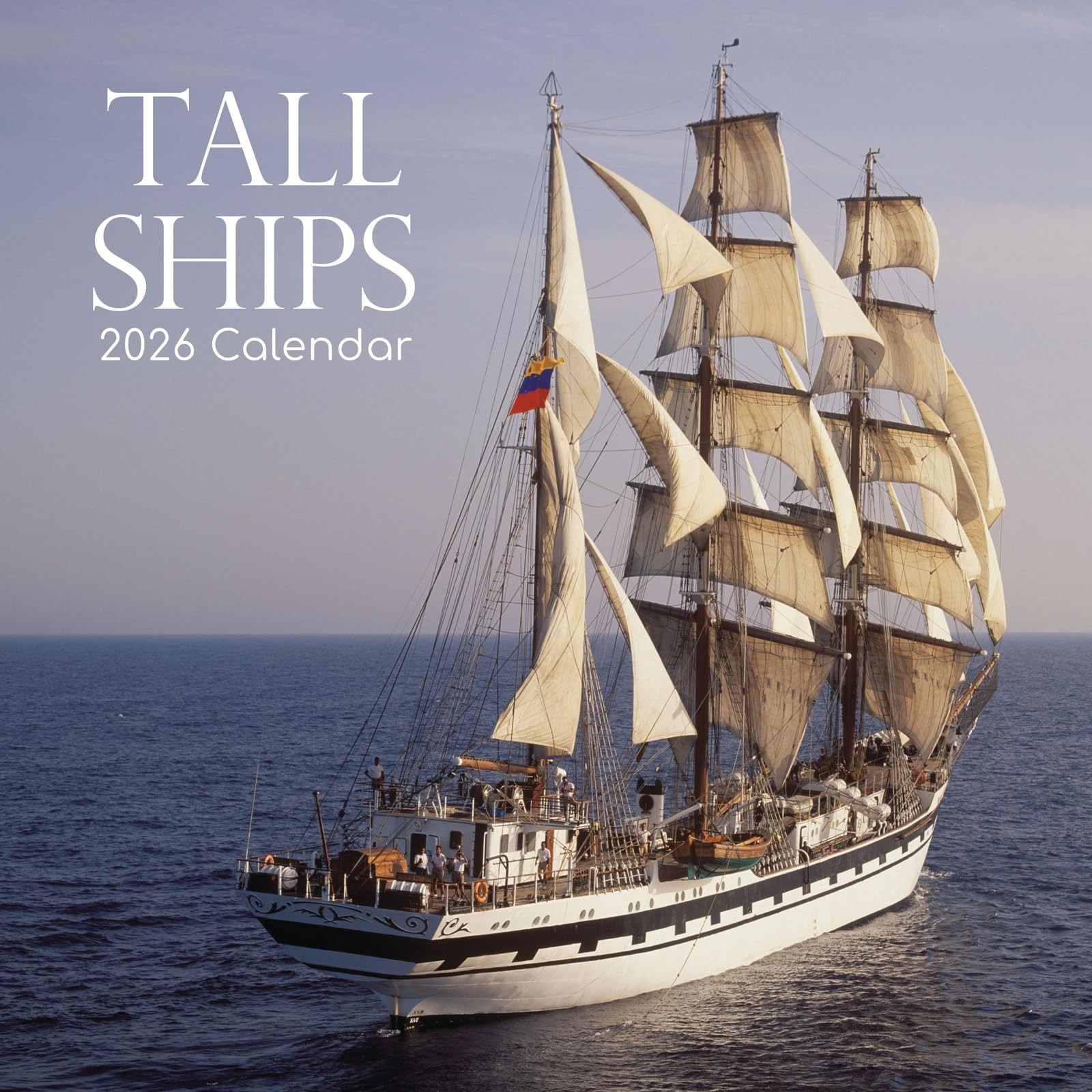 The Gifted Stationery 2026 Square Wall Calendar, Tall Ships, 16-Month…