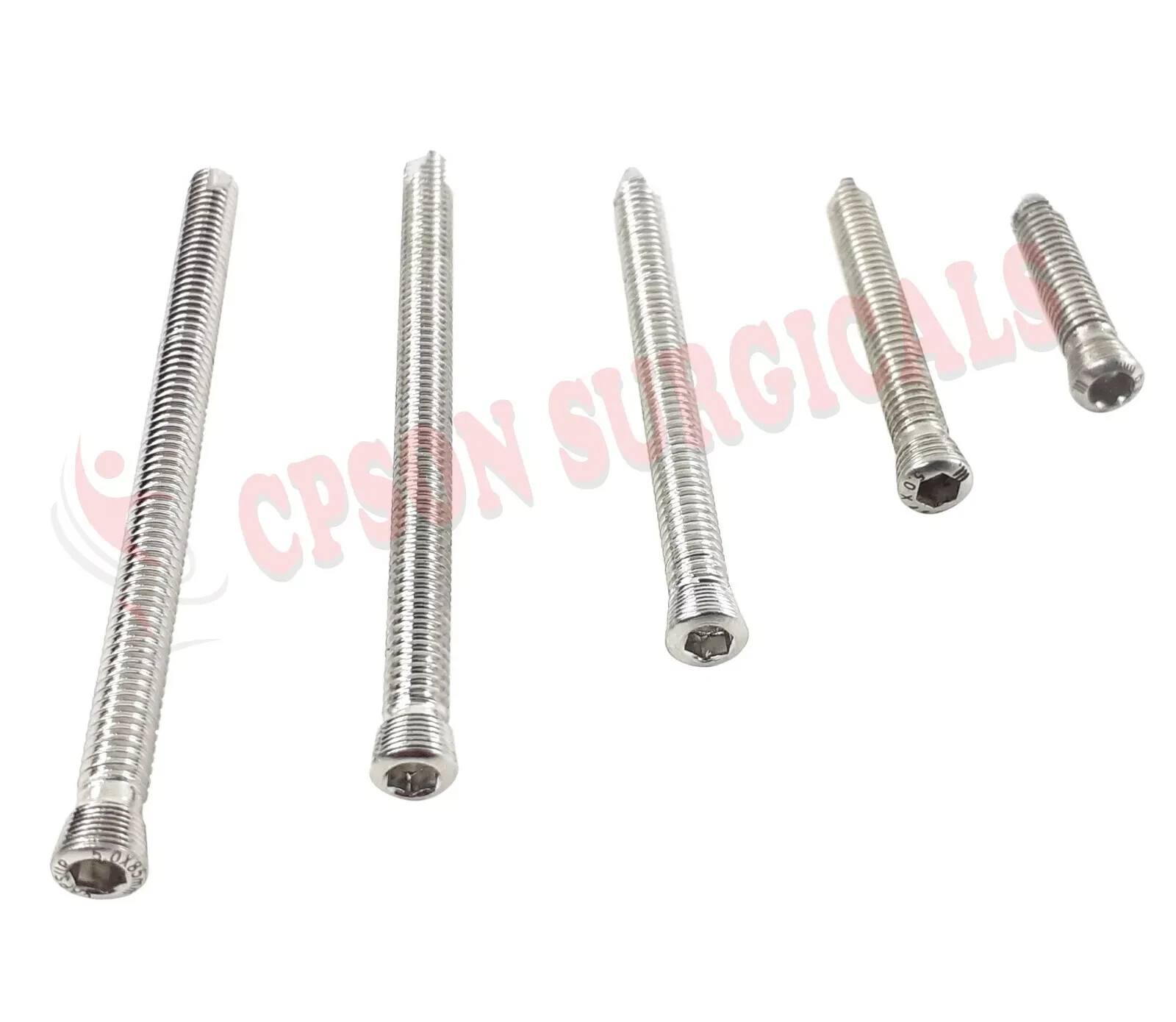 5.0mm LCP Screw lot of 100 pcs veterinary