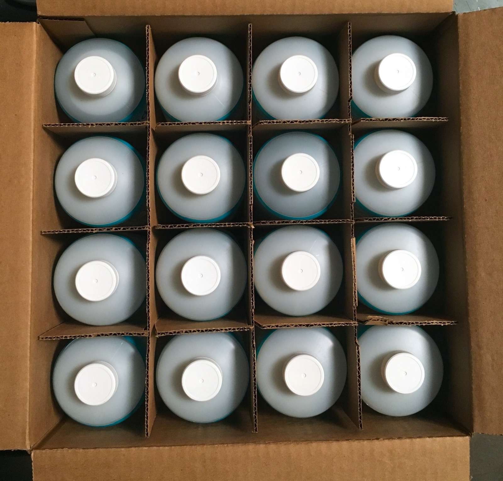 16 Liters Vapor Sterilant Solution V-Cide (16 Bottles) #VC338 Exp. 2026-03