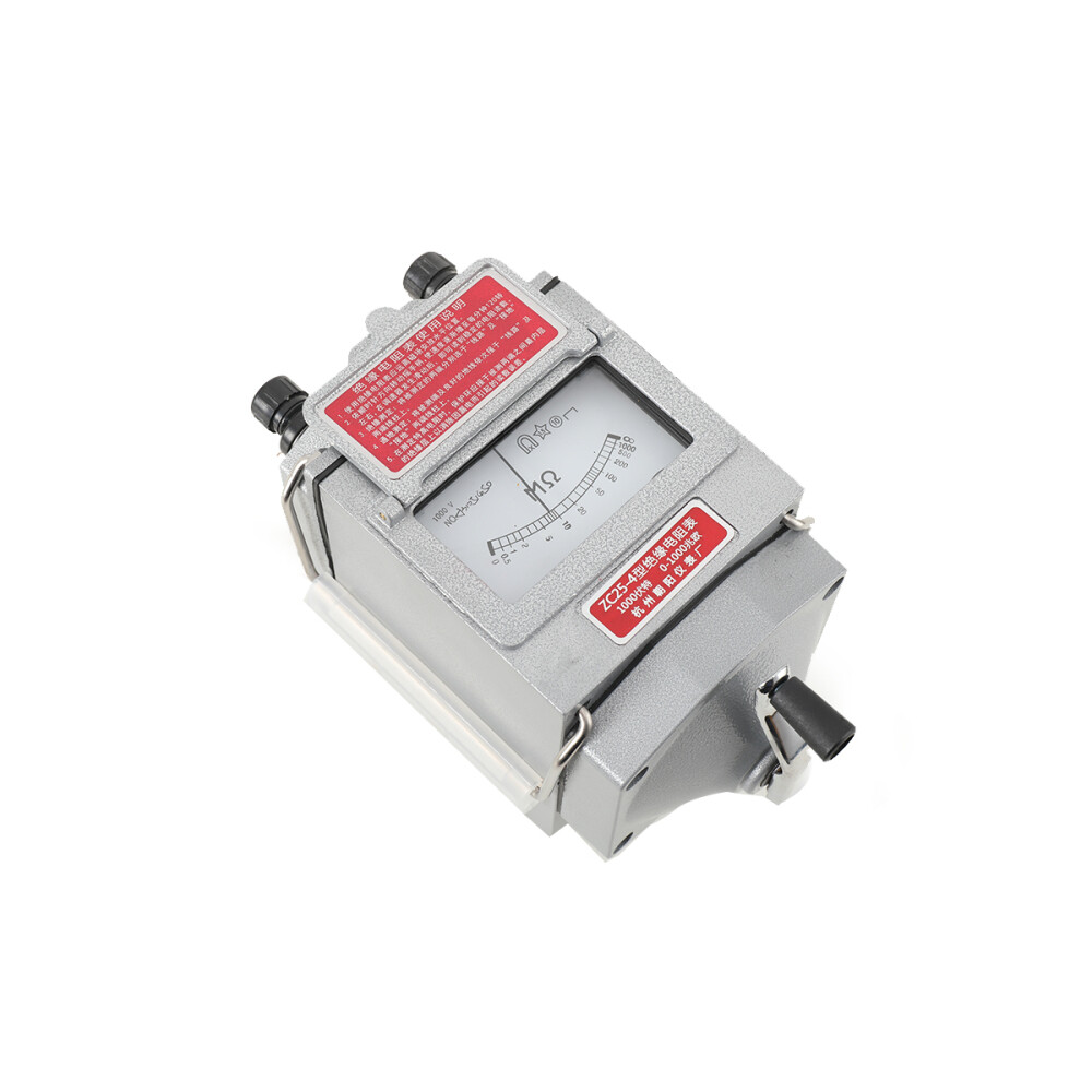 Meter Insulation Resistance Tester 0-1000 MΩ Megger 1000 V Meter Megohmmeter Set