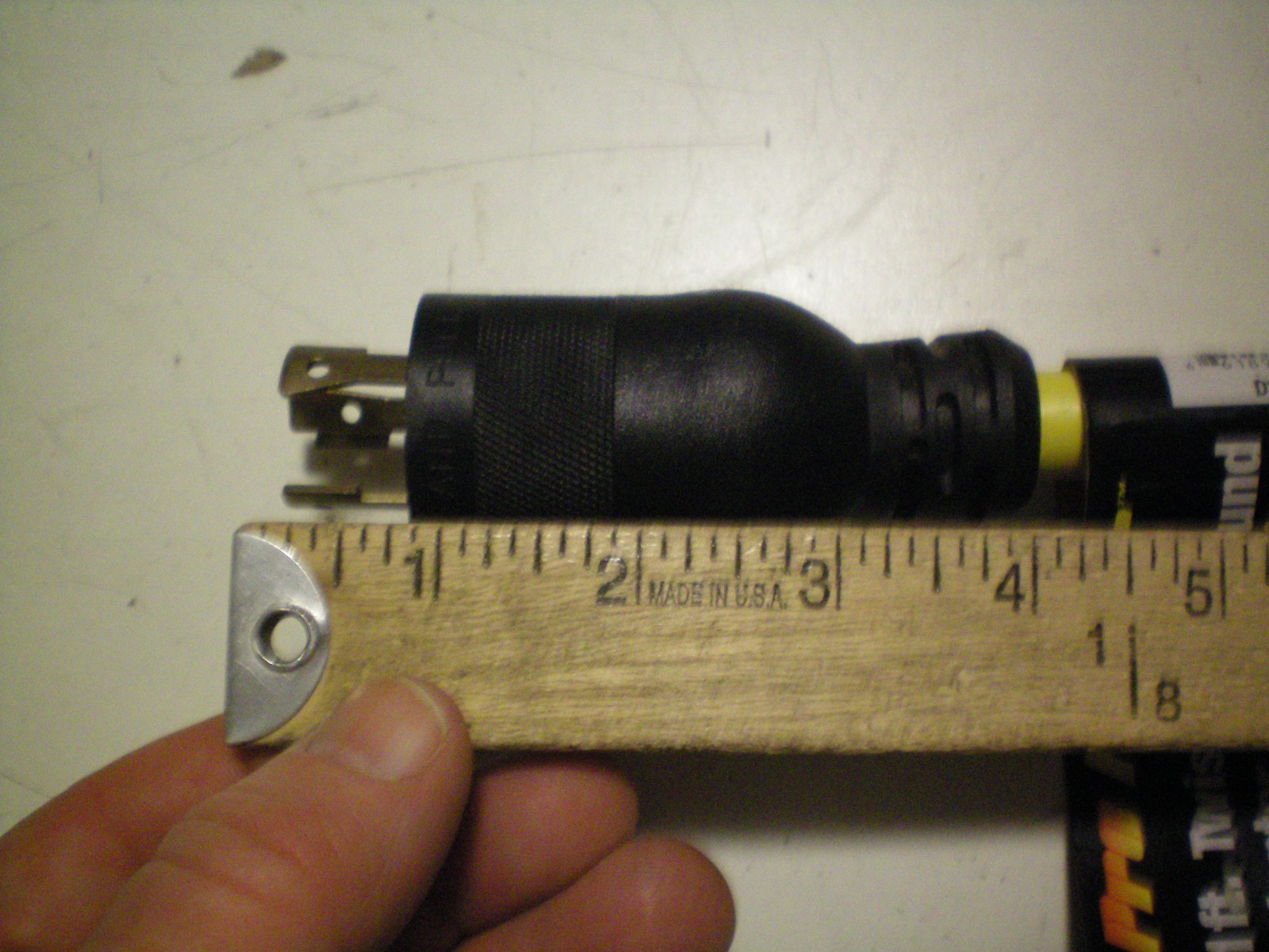 CENTURY PRO POWER D10212000 1FT TWIST TO U-GROUND ADAPTER, FREE FREIGHT