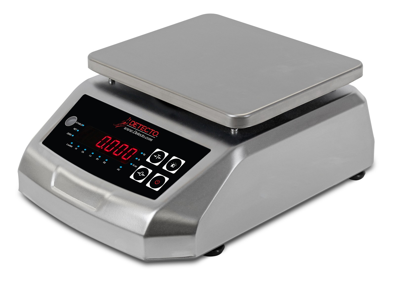 Cardinal Scales WPB-12 Waterproof Legal-for-Trade Portion Scale, 3 kg x 1 g / 6