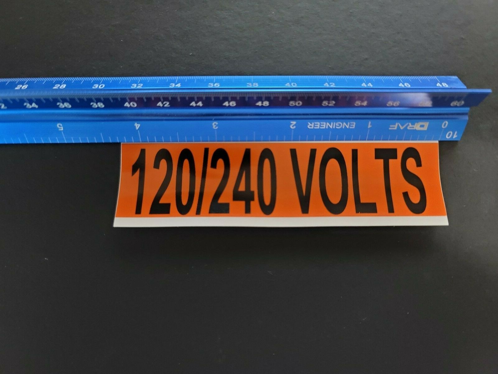 120/240 VOLTS – Voltage Label & Conduit Marker, 10 Pack