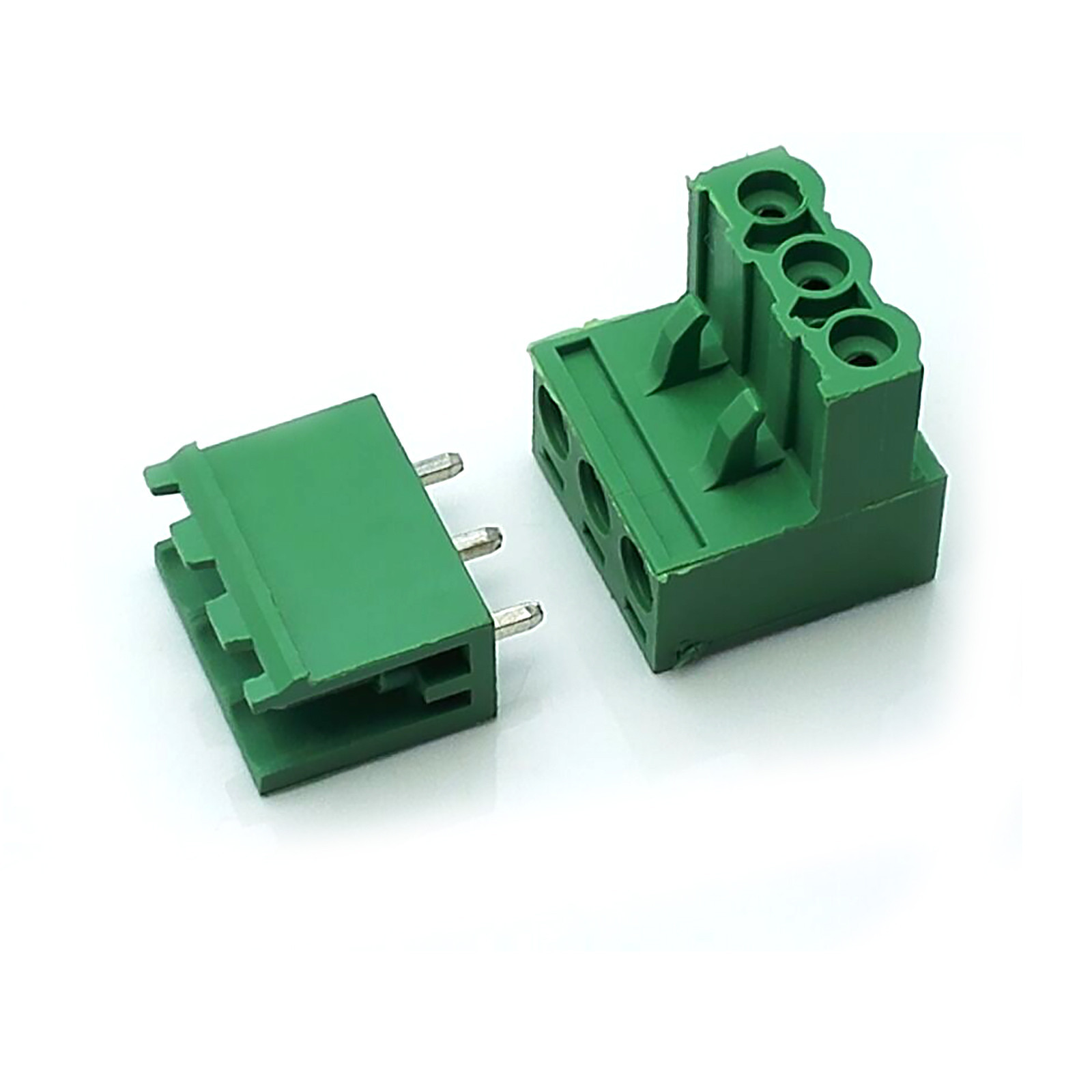 US Stock 10Set 2EDG 3 Pin 3P Plug-in Screw Terminal Block Connector 5.08mm Pitch