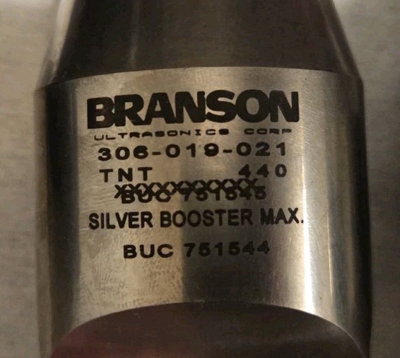Branson 306-019-021 Ultrasonic Horn Ultrasonics Corp Three Units