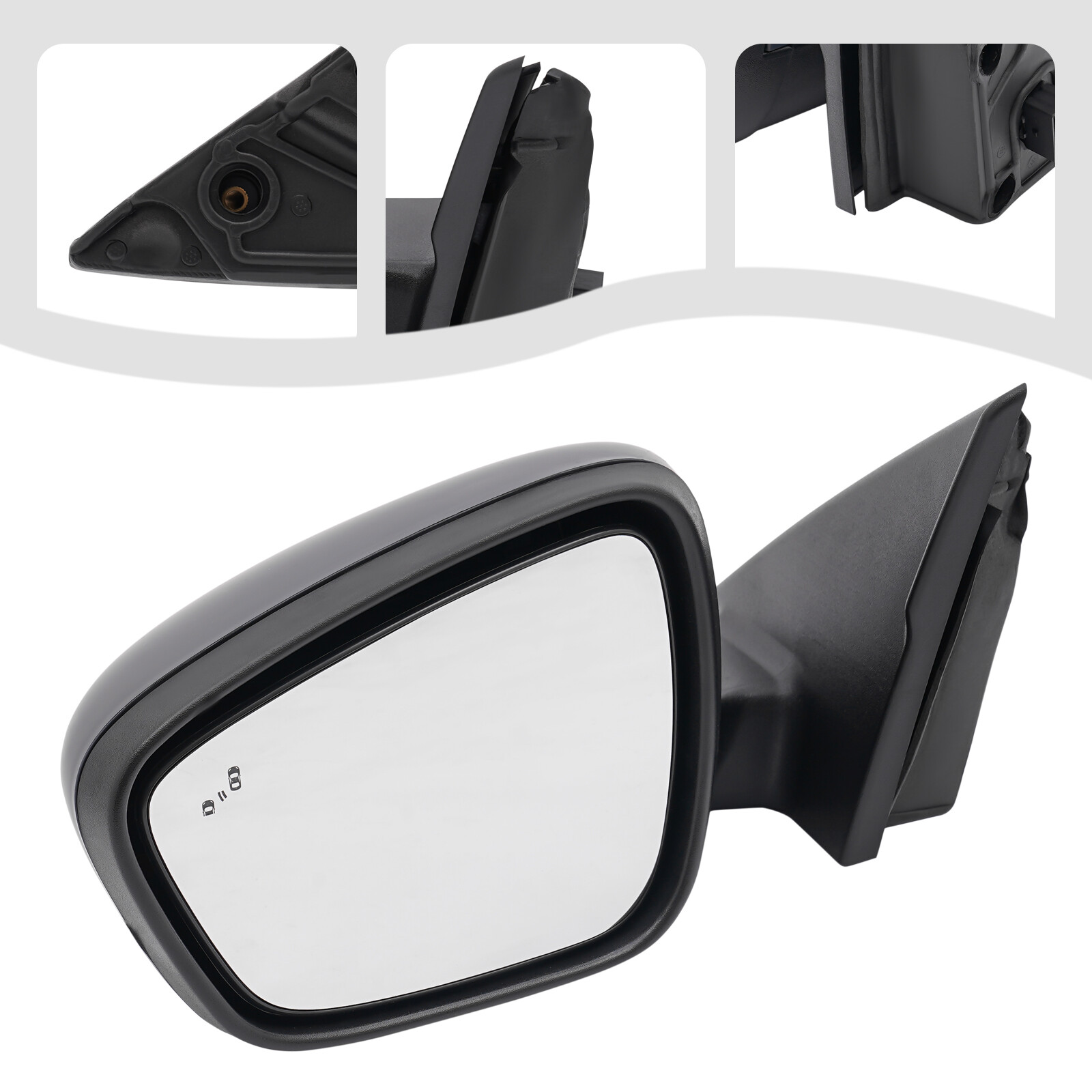 Left Driver Side Door Rear View Mirror-Heated for 2020-2023 Ford Escape