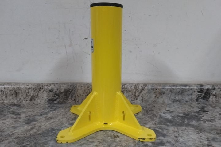 Oz Lifting Products OZPED2 3.05 In Mast Diameter 1000 Lb Cap Steel Mounting Base