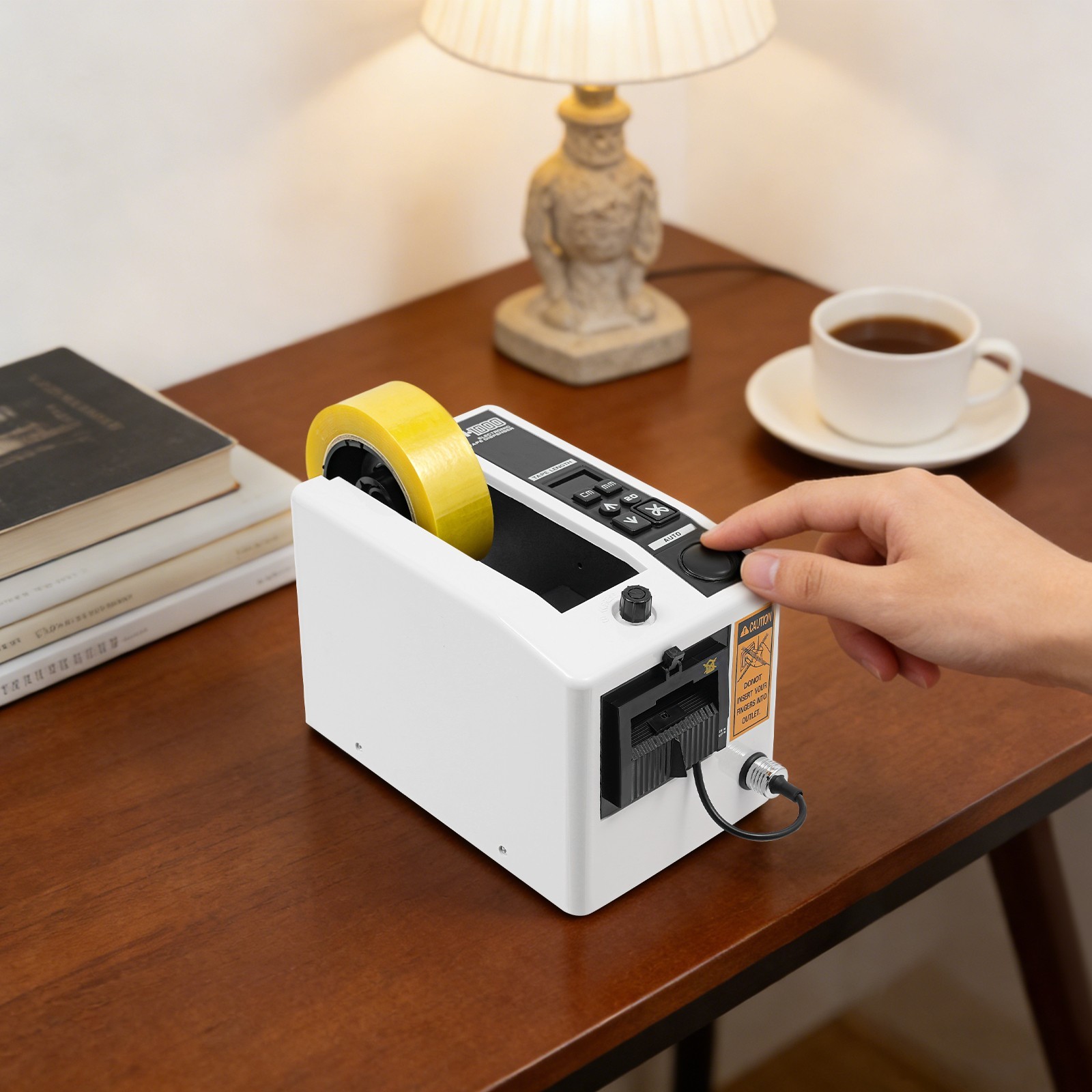 Automatic Electric Tape Cutter for Wrapping/Packing 0.79-39.33in Cutting Length