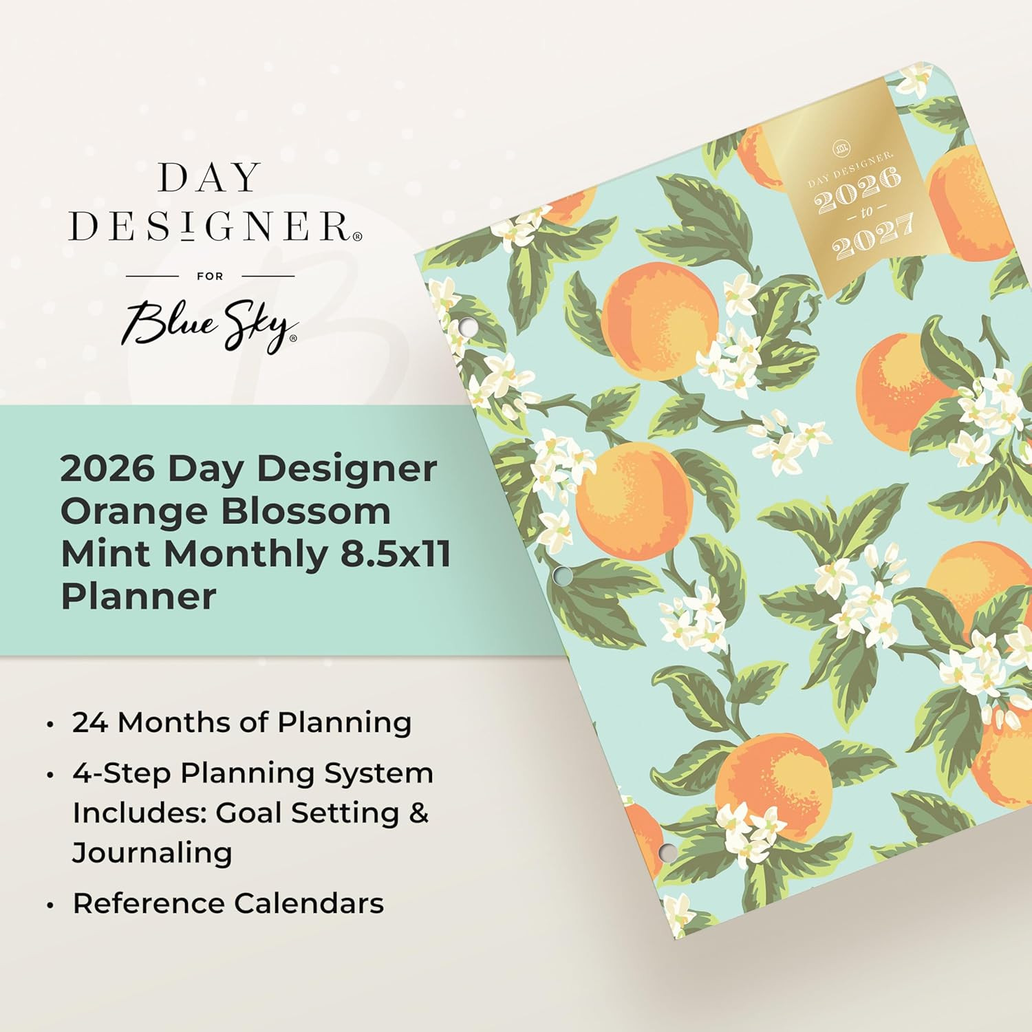 Day Designer 24 Month 2026 Monthly Planner Calendar, January 2026 – December 202