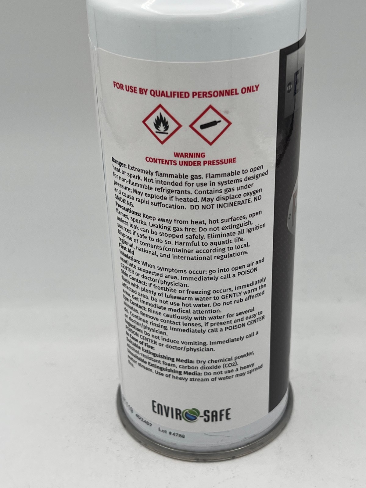 Envirosafe R290 Refrigerant, 3 cans and Brass Tap, R-290, r290