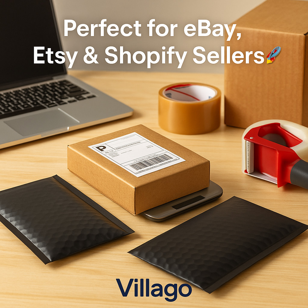 Any Size Black Poly Bubble Padded Shipping Mailers Envelopes Padded Self sealed