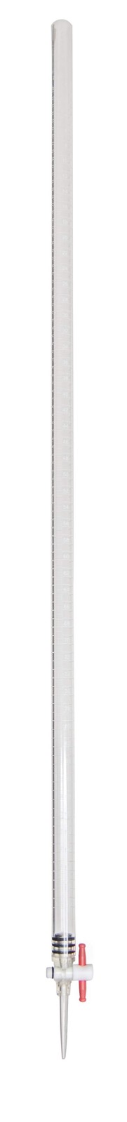 Burette, 100ml Acrylic with Interchangeable Stopcock