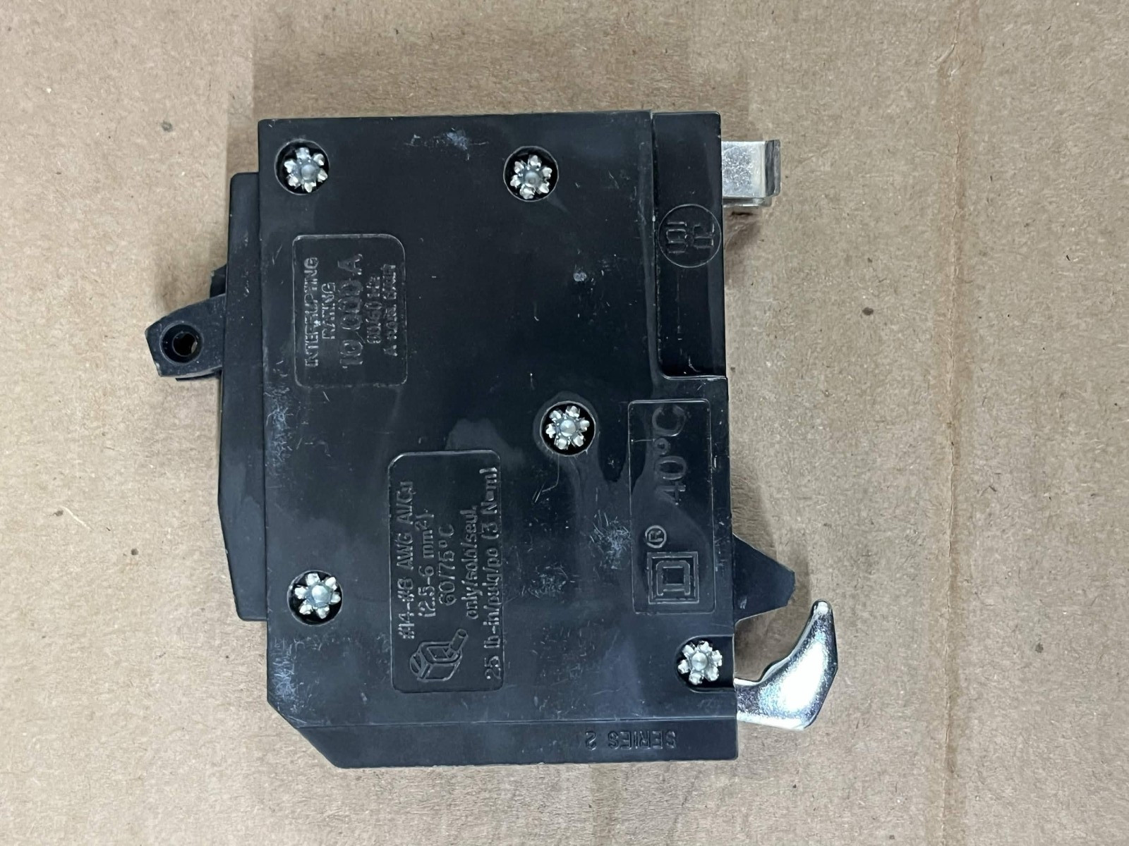 Square D QOT2020 2 Pole 20 Amp Tandem QOT Circuit Breaker Tested 20a Twin