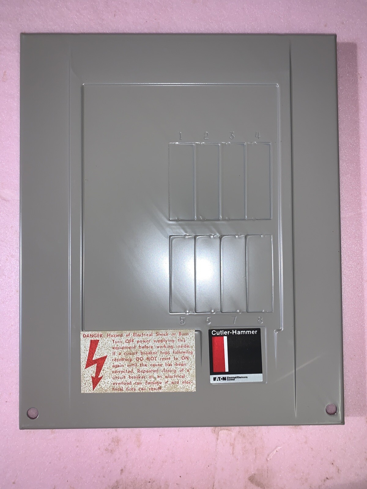 Breaker Panel Surface Cover Cutler Hammer CH 7AS CH7AS