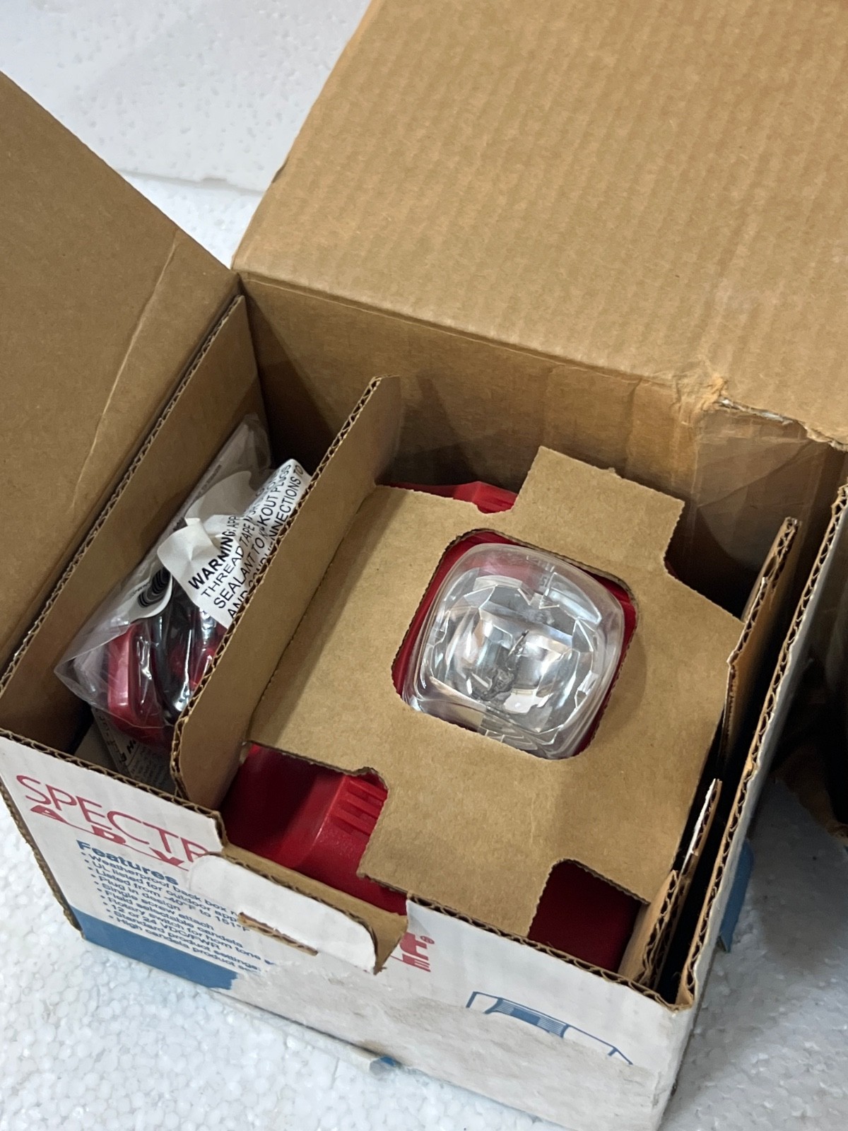 System Sensor P2RK Horn Strobe 2W STD CD RED OUTDOOR