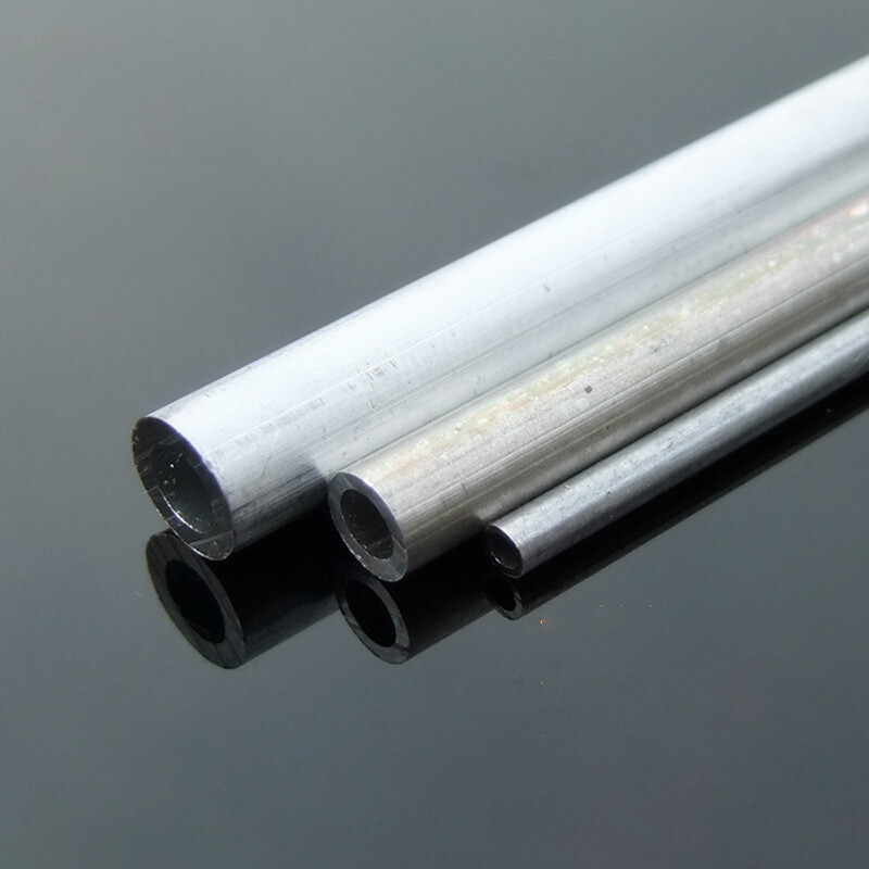 Aluminum Round Tube Pipe Hollow 2mm 3mm 4mm 5mm 6mm 7mm 8mm Length 100mm /200mm