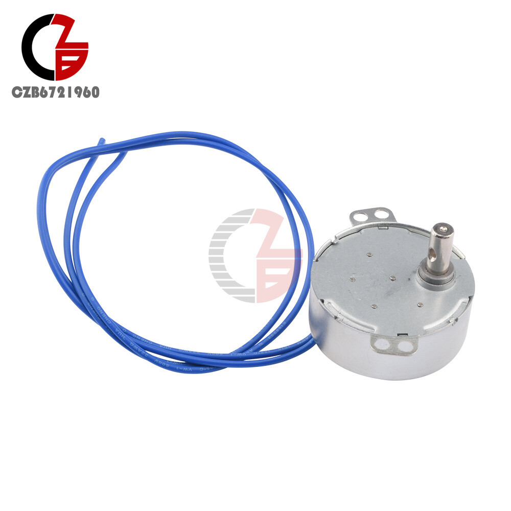 TYC-50 AC 12V/110V/220V 4W 50/60Hz Synchronous Motor 2.5/3/5/6RPM For Microwave