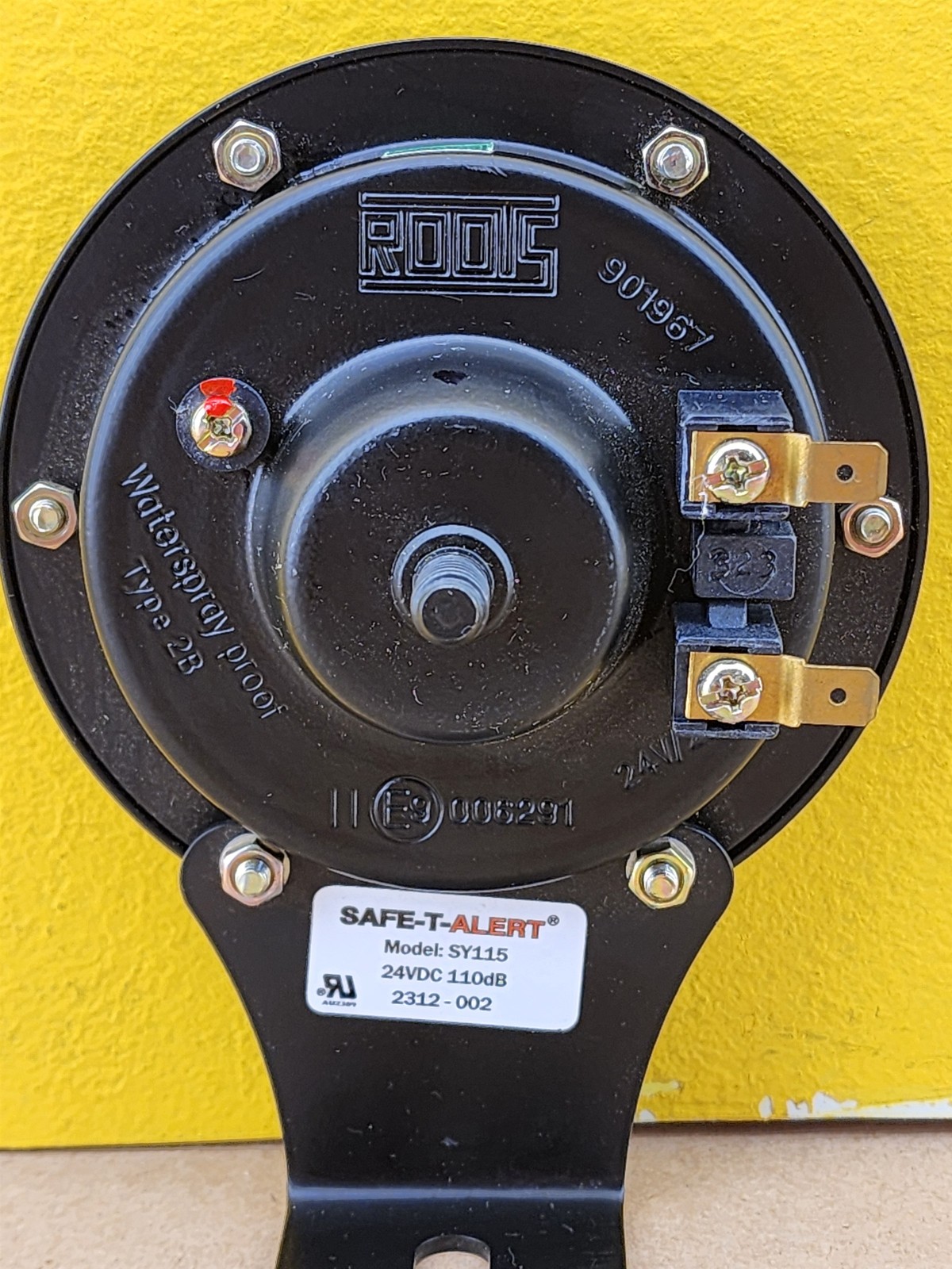 NEW Safe-T-Alert SY115 Forklift Horn, 24VDC, 110 dB Sound Output