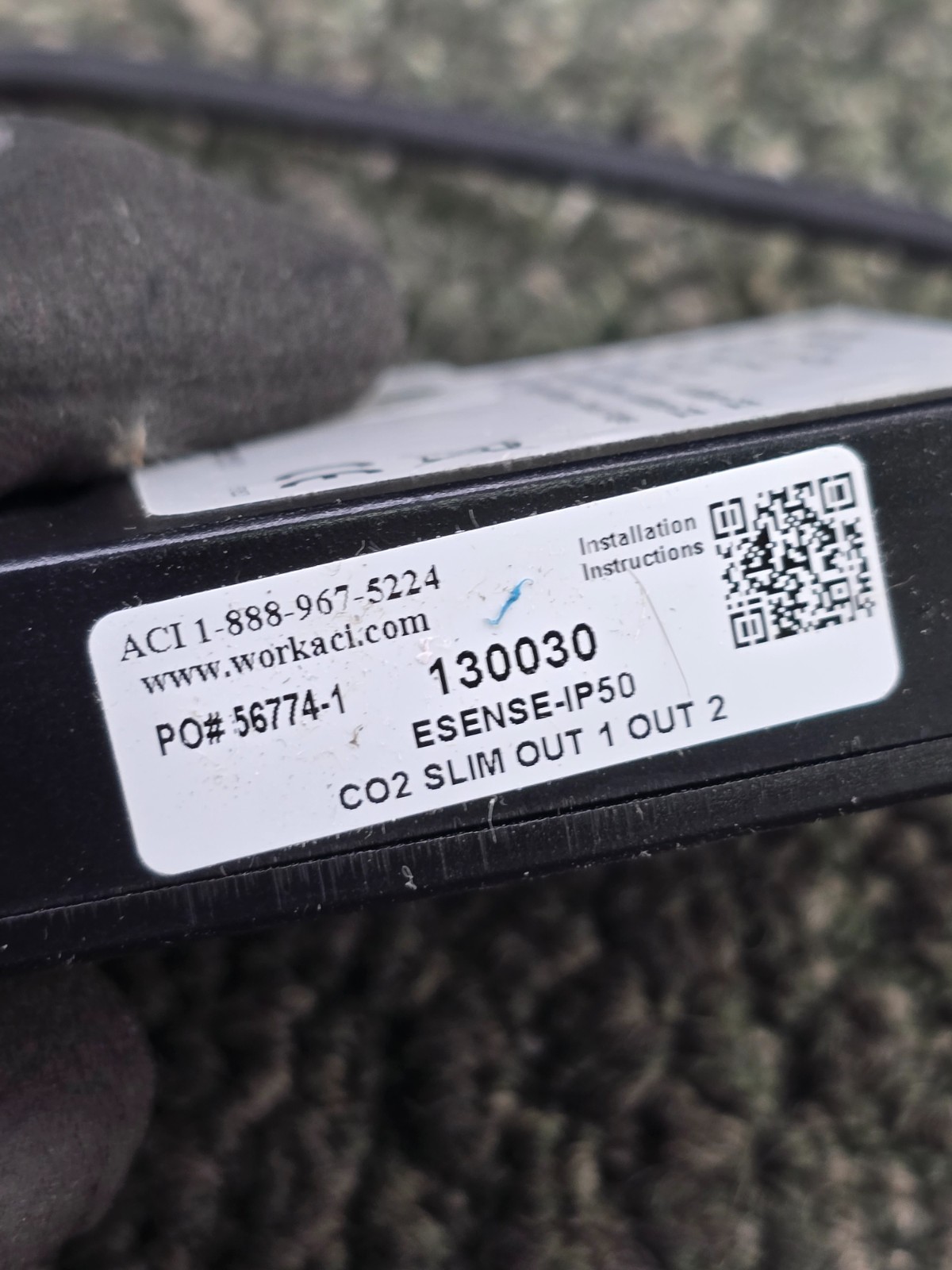 Automation Components ESENSE-IP50 4-Wire CO2 Transmitter IP50 Housing 24V AC/DC