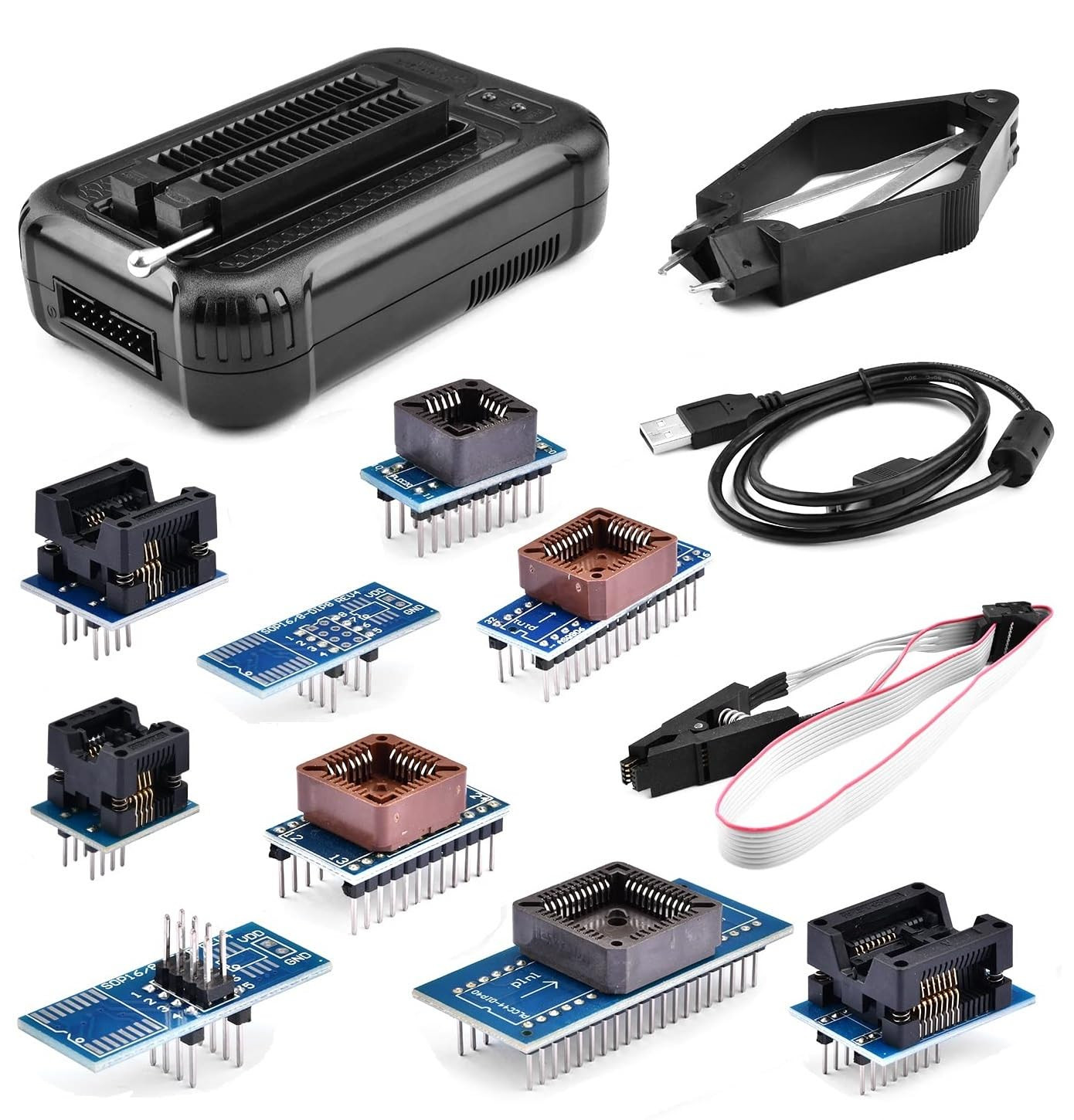 T48 TL866-3G Programmer,Tl866Ii Upgrade Programmer Support 31000+ ICS for Spi/Na