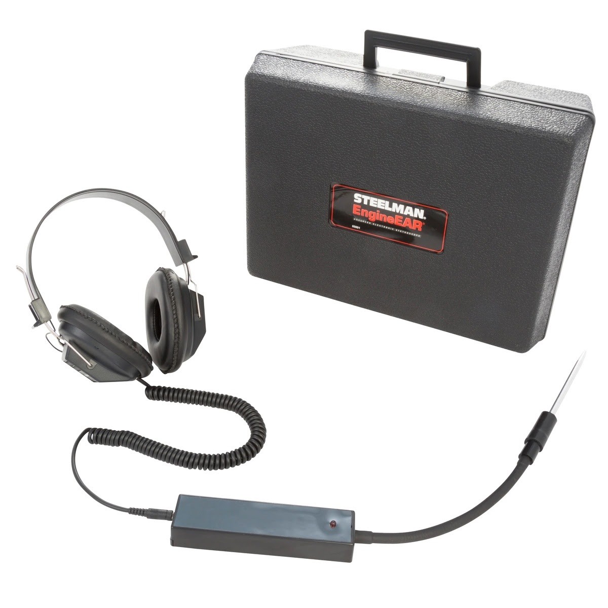 Steelman Pro 65001 EngineEAR Electronic Diagnostic Stethoscope w/ Headphones