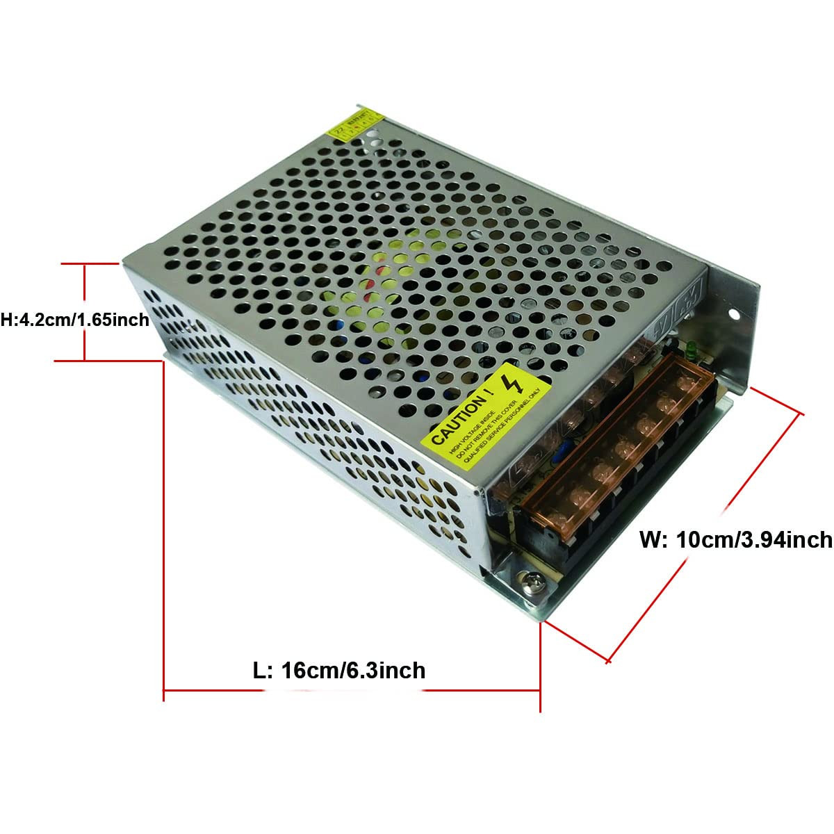 AC 110V to DC 12V 10A 120W Universal Regulated Switching Power Supply Adapter