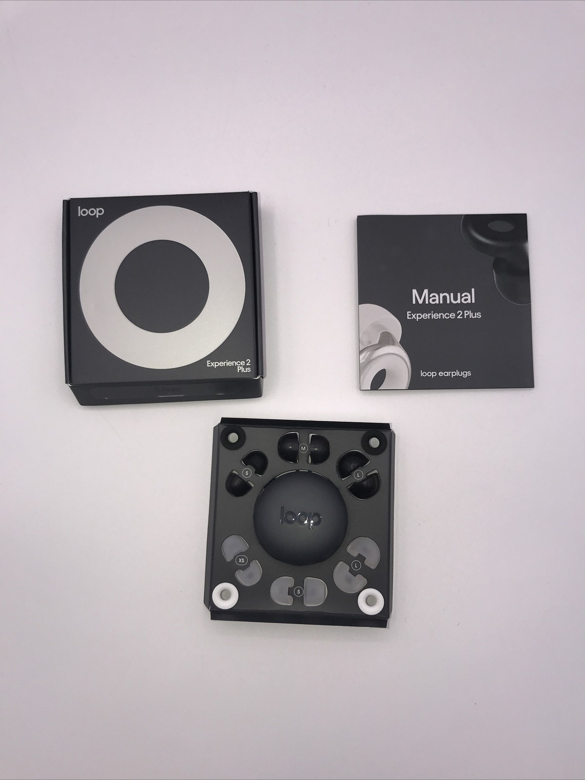 Loop Ear Plugs (Experience 2 Plus) 12 l 15 NRR – Silver – New Open Box