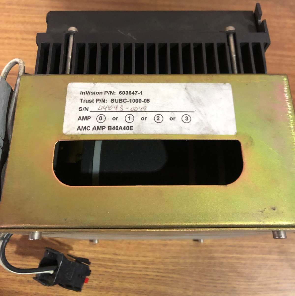 Advanced Motion Controls Brushless Servo Amplifier – Untested