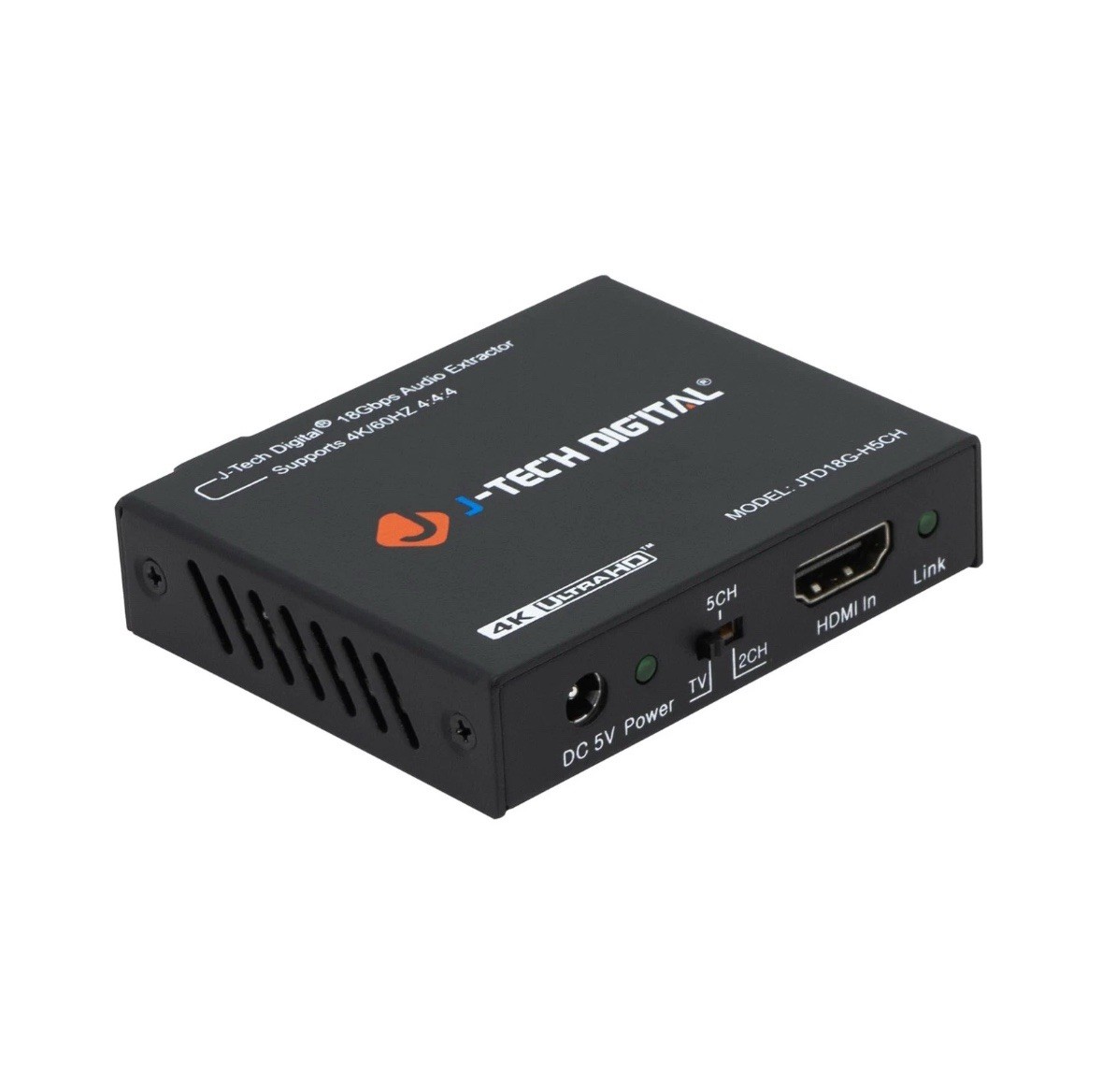 4K 60Hz HDMI Audio Extractor Converter SPDIF + 3.5MM Output Supports HDMI 2.0…
