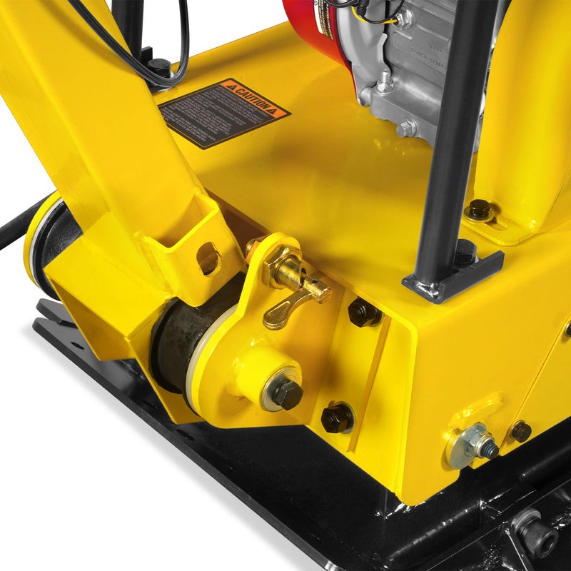 GX160 Reversible Plate Compactor with Wheel Kit and Extension Plates， PC150H