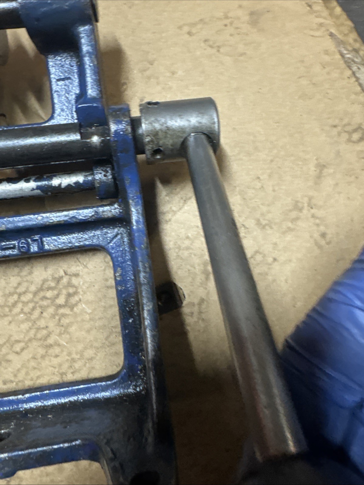 Atlas 618 Craftsman 101 6″ Metal Lathe Countershaft & Hanger Assembly