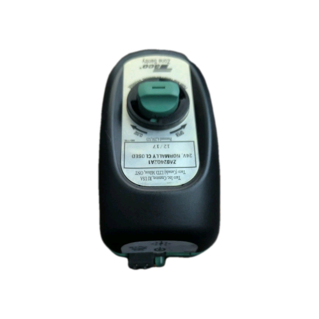Taco Zone Sentry Actuator 24V Normally Closed ZA024Q2A1