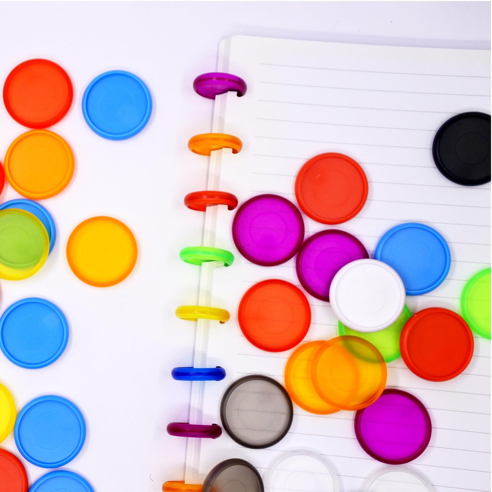 100pcs Discbound Notebook Discs DIY Planner fits for Tul,Levenger,Arc,Happy P…