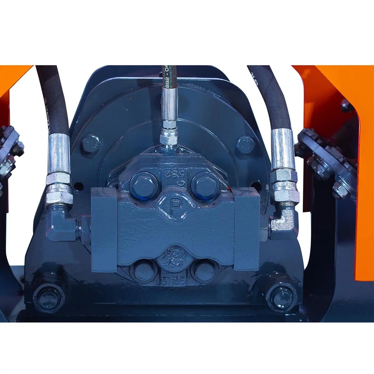 8,800-lbf Hydraulic Plate Compactor, 2-4 Ton Excavator Weight