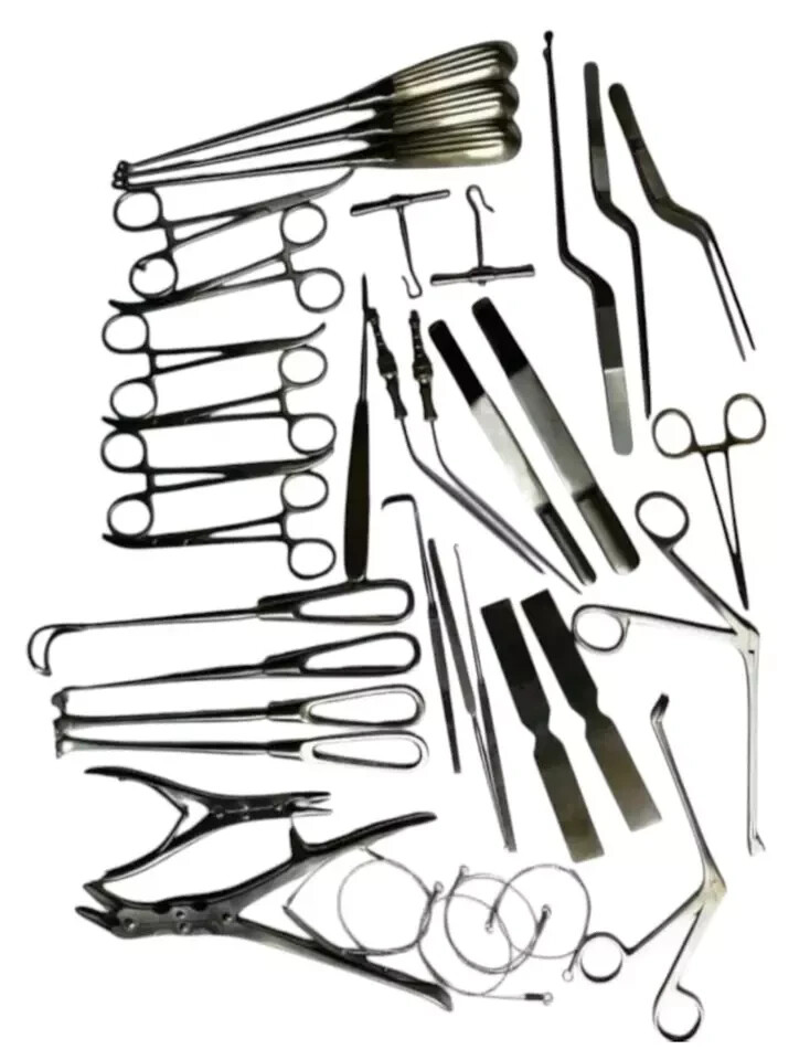Orthopedic & Neurosurgical Craniotomy Instrument Set – 40 Pcs