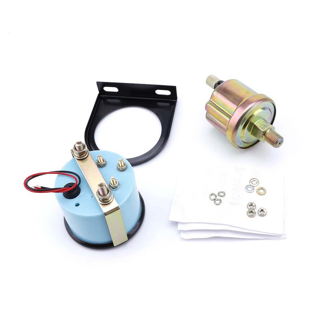 Precision 52mm Car Fuel Gauge with Integrated Sensor & Mounting Bracket for Easy