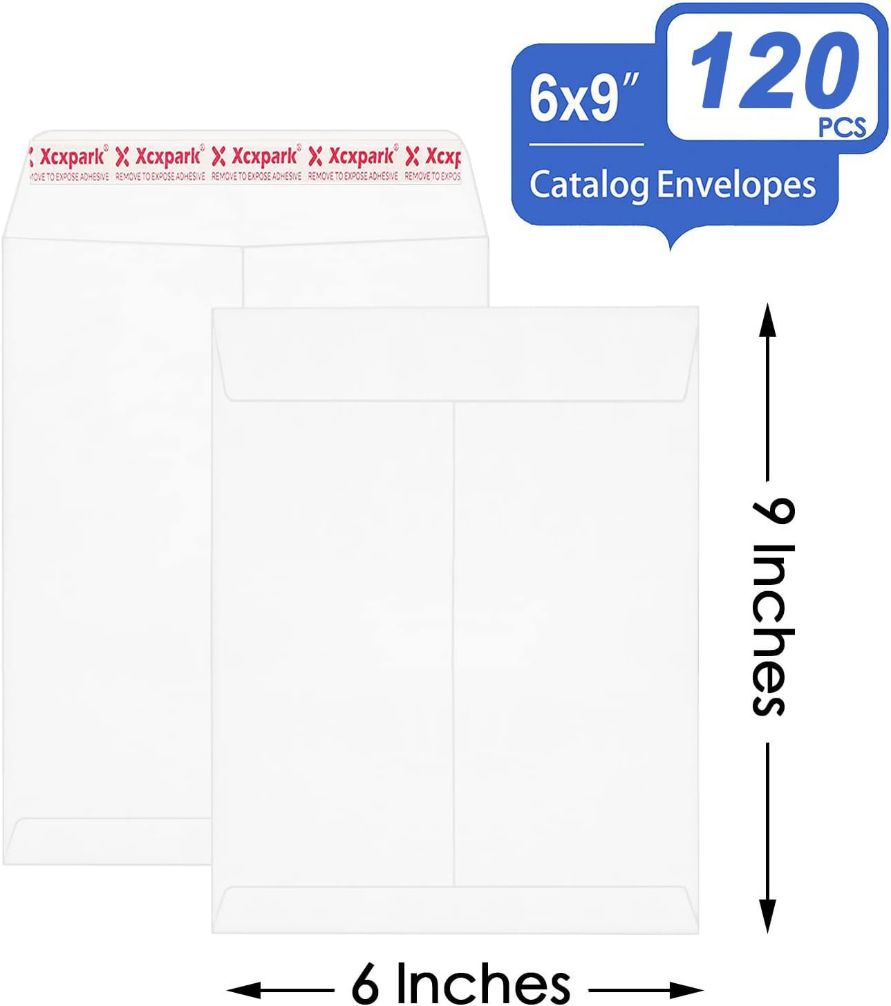 120 PCS 6X9 Inches Security Catalog Envelopes Printable Self Seal Envelopes, ant