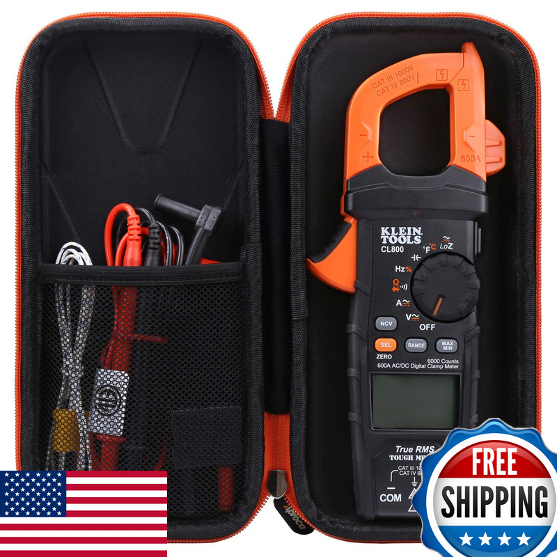 Aproca Case Compatible Klein Tools Cl800 Cl810 Cl700 Cl600 Digital Clamp Meter