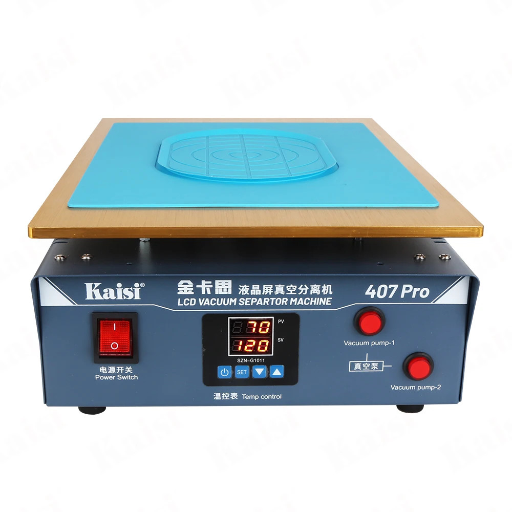 Kaisi 407 Pro 18inch Multifunction Built-in Dual Vacuum Pumps LCD Separator Pum