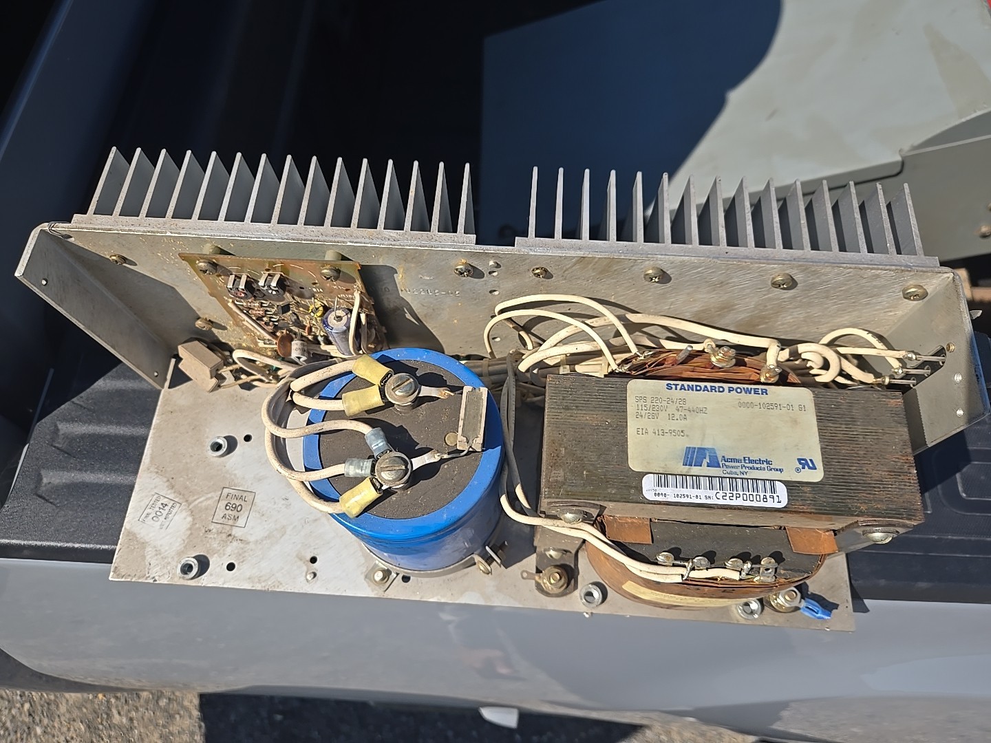 STANDARD POWER SPS 220-24/28 POWER SUPPLY 24/28V 12.0A