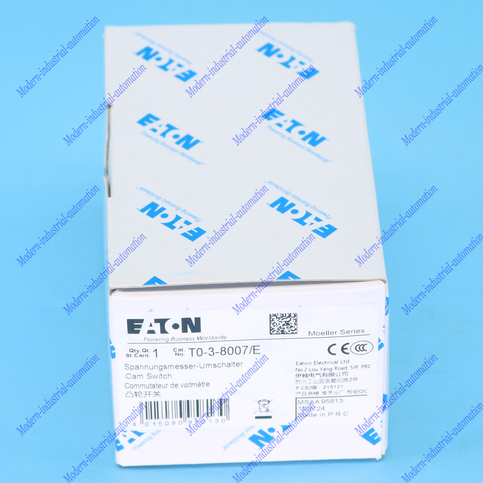 1PC NEW EATON MOELLER T0-3-8007/E Select switch Free Ship #YP1