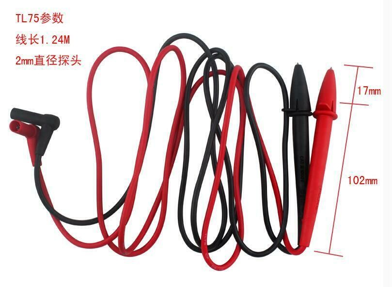 TL75 Hard Point Test Lead Set for Multimeter/clamp meter
