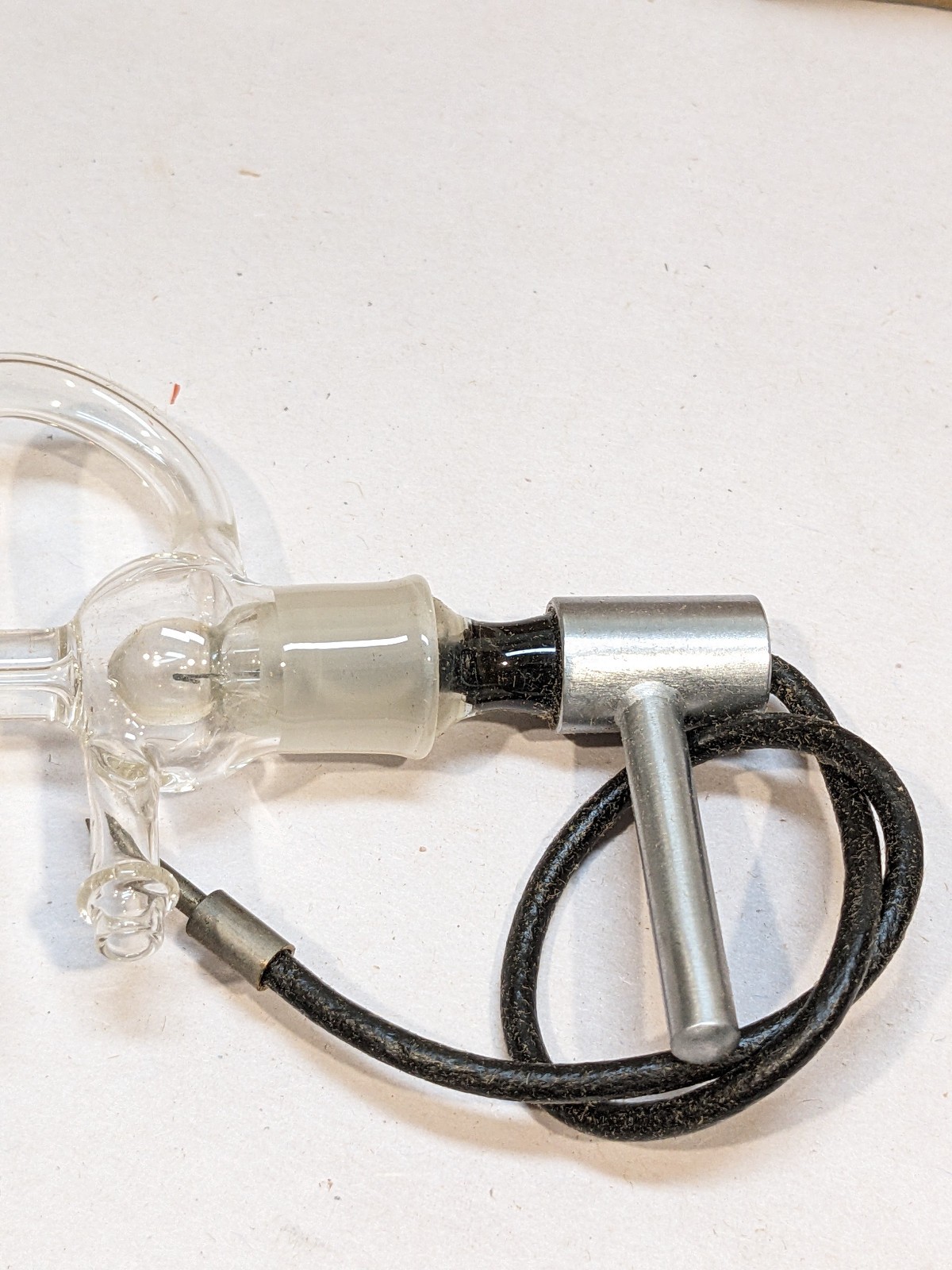 Beckman 290-F Flow Type Glass pH Electrode Natl Tech Labs Vintage USA