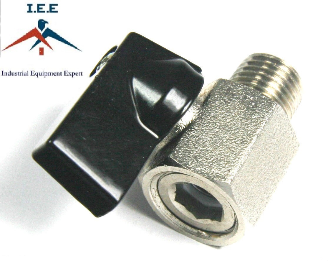 132BV Air Compressor Tank Drain Cock 1/4″ NPT Ball Valve Tank Drain