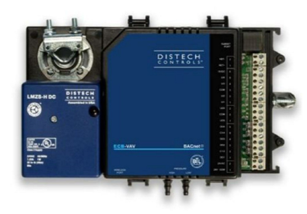 Distech Controls CDIB-VAXX-01 ECB-VAV Programmable Controller, 4 UI 4 DO 2 UO