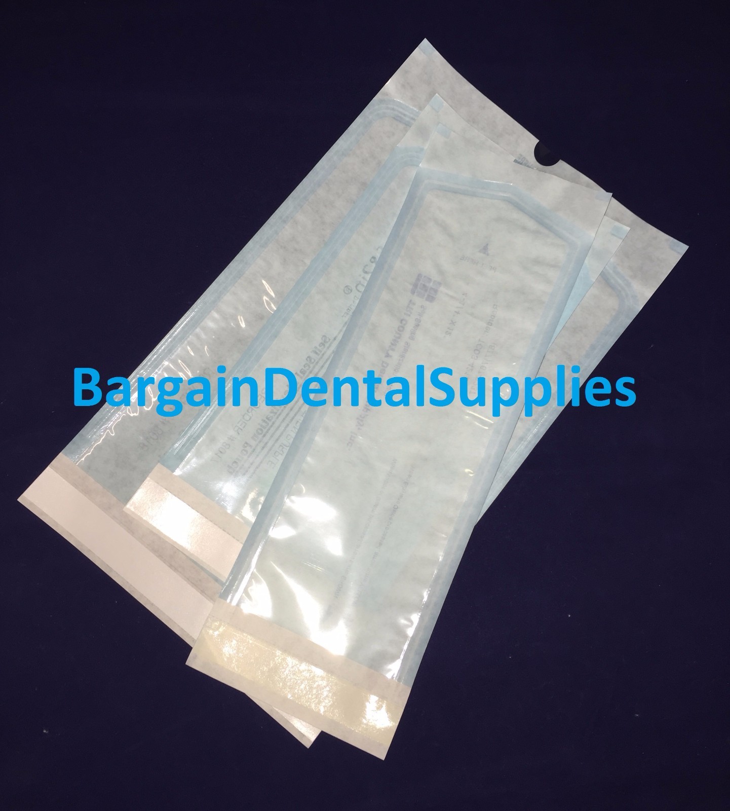 6400 Pcs Self-Sealing Sterilization Pouch QUATRO indicators 3.5″x 6.5″